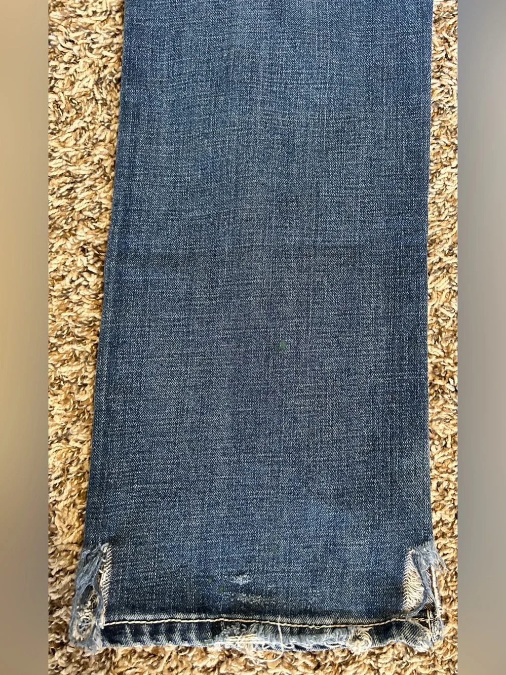ARIAT M4 Relaxed Boot Cut Jeans Mens 32x32 Distressed Blue
